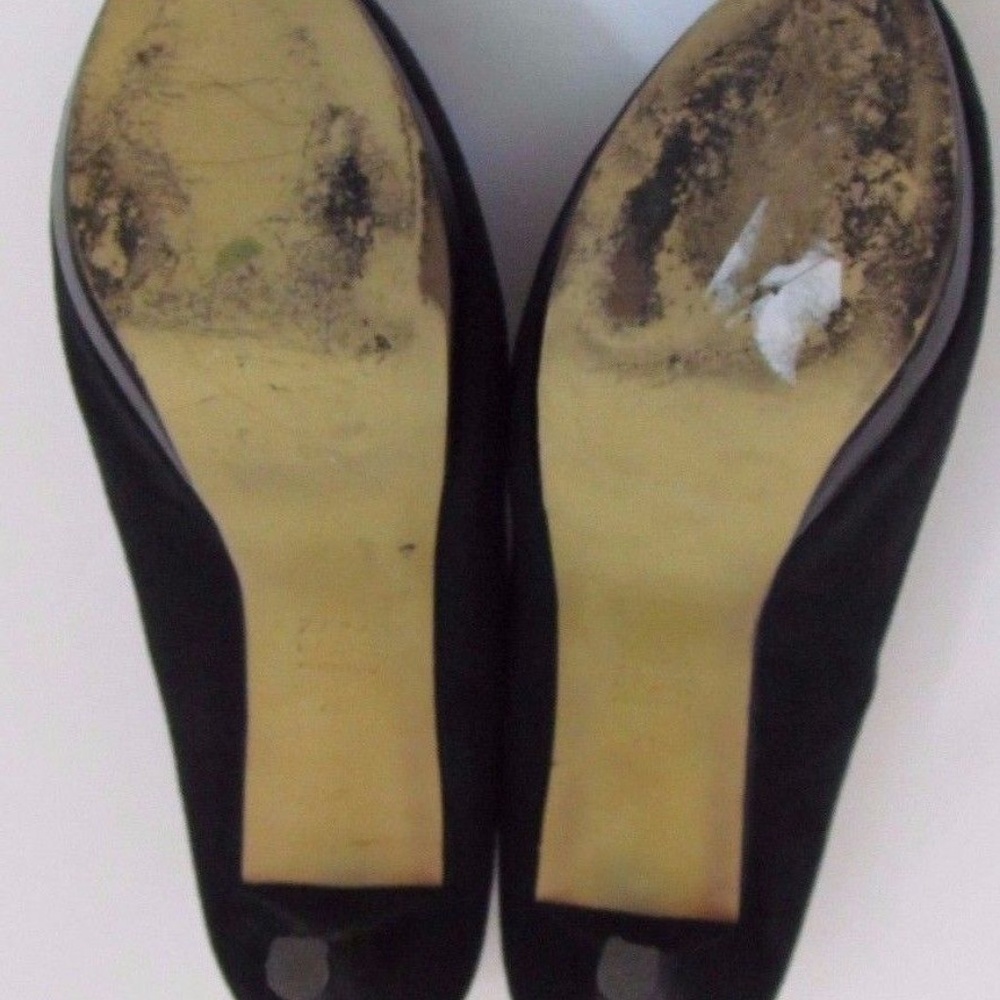 Zara Collection Basic Black Suede Stiletto - image 7